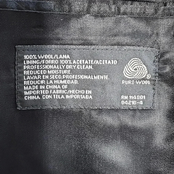 Men's Stafford Suit, Brown/Gray, Size 44R, Pre-Owned - Picture 7 of 11